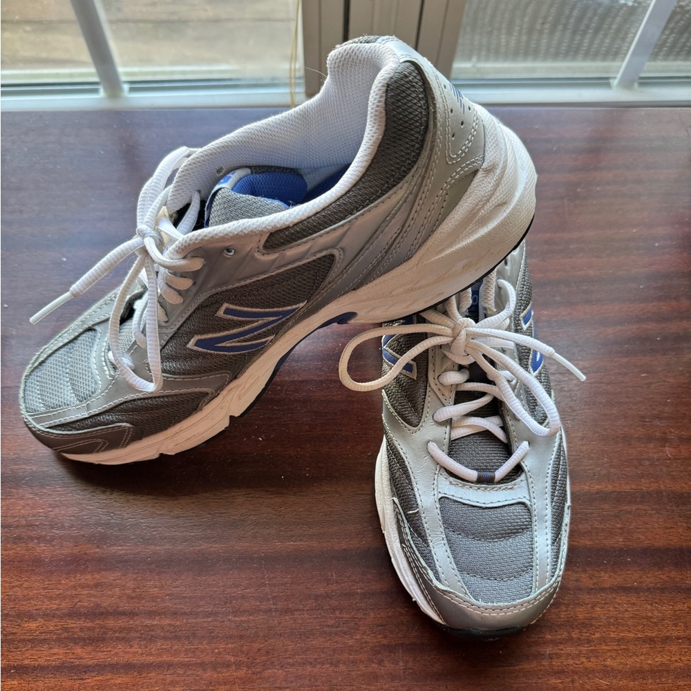 New Balance Womens 80 Abzorb Running Shoes Gray WE80GS1 Low Top Lace Up